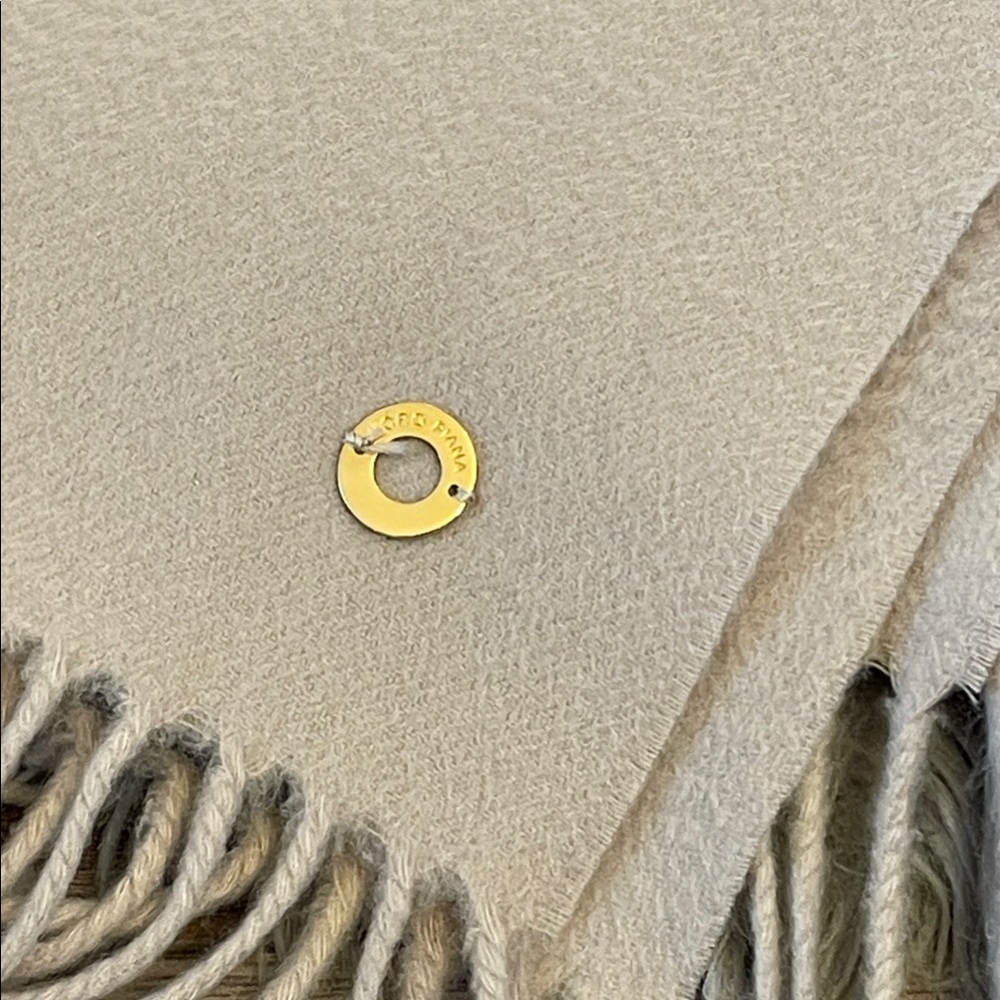Loro Piana Beige Cashmere Scarf